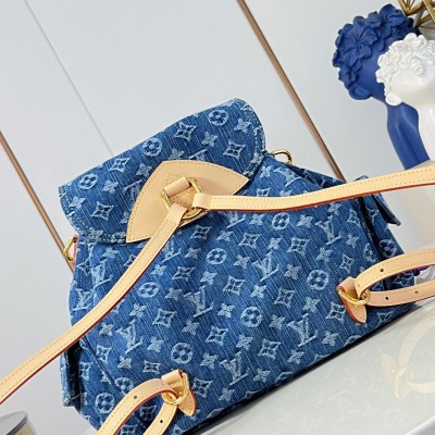 Louis Vuitton - Montsouris Cargo M27330 Denim Rendez-Vous Backpack