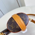 Louis Vuitton Watering Can M27563 Monogram canvas handbag with top handle and detachable shoulder strap