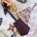  Louis Vuitton Getaway Speedy 30 Soft M29377 Flight Mode canvas handbag with horizontal print and detachable key holder