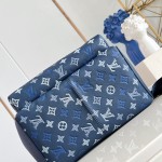 Louis Vuitton Discovery PM M28575 Monogram Shadow leather backpack with colorful gradient Monogram print