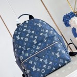 Louis Vuitton Discovery PM M28575 Monogram Shadow leather backpack with colorful gradient Monogram print