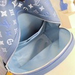 Louis Vuitton Discovery PM M28575 Monogram Shadow leather backpack with colorful gradient Monogram print