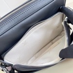 Louis Vuitton Nil M27999 soft leather bag with adjustable shoulder strap and LV Blason jacquard lining