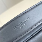 Louis Vuitton Nil M27999 soft leather bag with adjustable shoulder strap and LV Blason jacquard lining