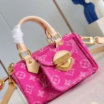 Louis Vuitton Nano Speedy Monogram Denim M27603 Replica Handbag