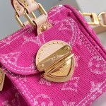 Louis Vuitton Nano Speedy Monogram Denim M27603 Replica Handbag