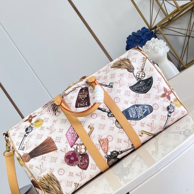 Louis Vuitton - Keepall Bandoulière 45 M28780 Monogram Dune Travel Bag
