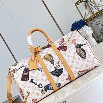 Louis Vuitton - Keepall Bandoulière 45 M28780 Monogram Dune Travel Bag