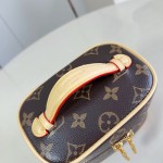 Louis Vuitton Speedy Bandoulière 20 M29459 LV Stamp canvas handbag with striped mini Monogram design