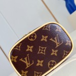 Louis Vuitton Speedy Bandoulière 20 M29459 LV Stamp canvas handbag with striped mini Monogram design