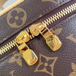 Louis Vuitton Speedy Bandoulière 20 M29459 LV Stamp canvas handbag with striped mini Monogram design