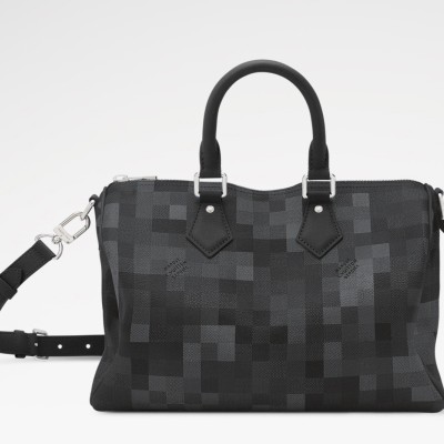 Louis Vuitton - Speedy Bandoulière 30 M28977 Damoflage Coated Canvas Handbag
