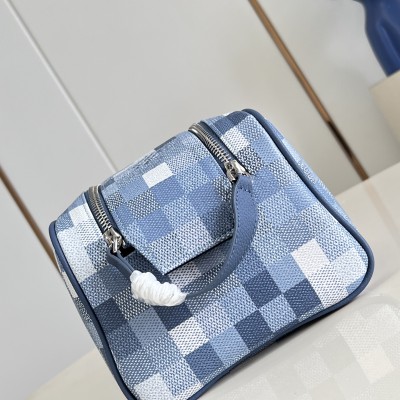 Louis Vuitton - Dopp Kit M28847 Damoflage Coated Canvas Toiletry Bag