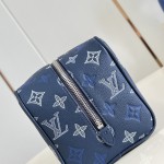 Louis Vuitton Discovery PM M28575 Monogram Shadow leather backpack with colorful gradient Monogram print