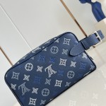 Louis Vuitton Discovery PM M28575 Monogram Shadow leather backpack with colorful gradient Monogram print
