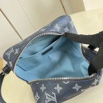 Louis Vuitton Discovery PM M28575 Monogram Shadow leather backpack with colorful gradient Monogram print
