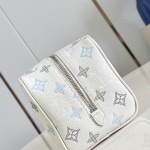 Louis Vuitton Discovery PM M28575 Monogram Shadow leather backpack with colorful gradient Monogram print