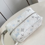 Louis Vuitton Discovery PM M28575 Monogram Shadow leather backpack with colorful gradient Monogram print