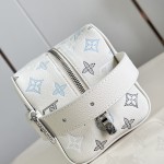 Louis Vuitton Discovery PM M28575 Monogram Shadow leather backpack with colorful gradient Monogram print