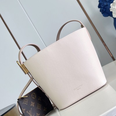 Louis Vuitton - All In BB M29112 Low Key Grained Calfskin Leather Bucket Bag