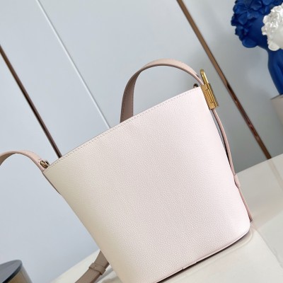 Louis Vuitton - All In BB M29112 Low Key Grained Calfskin Leather Bucket Bag