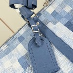  Louis Vuitton Keepall Bandoulière Damoflage Coated Canvas Travel Bag M28842 M29601 with Pixelated Damier Camouflage