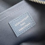 Louis Vuitton Keepall Bandoulière 25 M28600 Damoflage Coated Canvas Travel Bag with Leather Handles