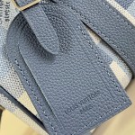 Louis Vuitton Keepall Bandoulière 25 M28600 Damoflage Coated Canvas Travel Bag with Leather Handles