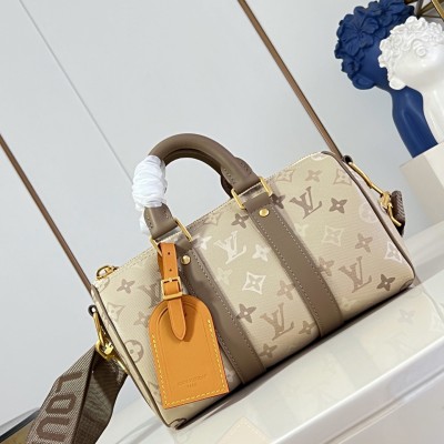 Louis Vuitton - Keepall Bandoulière 25 M29272 Damoflage Coated Canvas Travel Bag