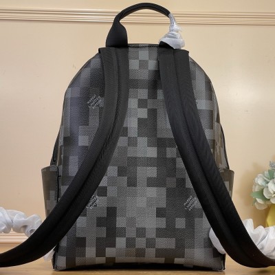Louis Vuitton - Small Backpack M28789 Damoflage Coated Canvas Backpack