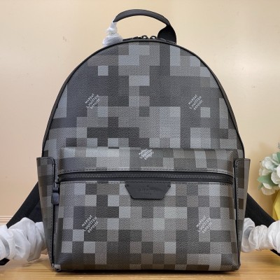 Louis Vuitton - Small Backpack M28789 Damoflage Coated Canvas Backpack