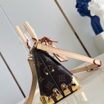 Louis Vuitton Alma Trunk 20 M26784 Monogram Canvas Handbag with S-Lock and Reinforced Metal Corners