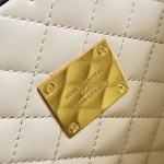 Louis Vuitton Alma Trunk 20 M26784 Monogram Canvas Handbag with S-Lock and Reinforced Metal Corners