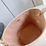 Louis Vuitton All In BB M28910 Monogram Empreinte Couture Leather Bucket Bag with Embossed Finish, LV Padlock and Removable Zip Pouch