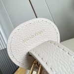 Louis Vuitton All In BB M28910 Monogram Empreinte Couture Leather Bucket Bag with Embossed Finish, LV Padlock and Removable Zip Pouch