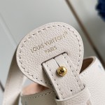 Louis Vuitton All In BB M28910 Monogram Empreinte Couture Leather Bucket Bag with Embossed Finish, LV Padlock and Removable Zip Pouch