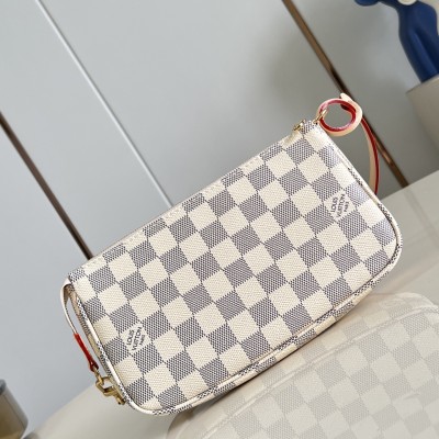 Louis Vuitton - Pochette Accessories N40915 Damier Azur Canvas Shoulder Bag
