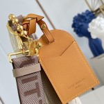 Louis Vuitton Vagabond Hobo PM M26931 Monogram Surplus Canvas Shoulder Bag with Embossed Woven-Effect Finish