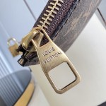 Louis Vuitton Hobo PM M29068 Flight Mode Bicolor Leather Shoulder Bag with Vintage Hardware and Removable Zip Pouch