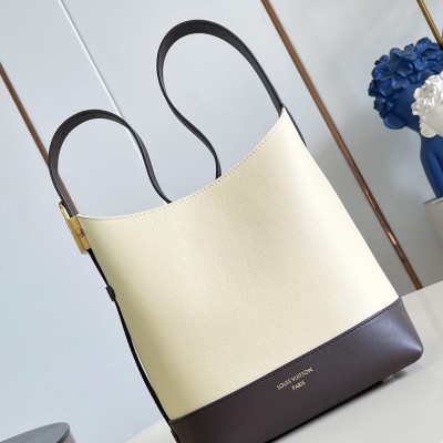 Louis Vuitton - Hobo PM M29068 Flight Mode Bicolor Leather Shoulder Bag