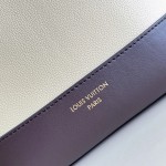 Louis Vuitton Hobo PM M29068 Flight Mode Bicolor Leather Shoulder Bag with Vintage Hardware and Removable Zip Pouch