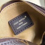 Louis Vuitton Hobo PM M29068 Flight Mode Bicolor Leather Shoulder Bag with Vintage Hardware and Removable Zip Pouch