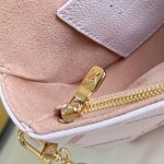  Louis Vuitton Wallet On Chain Ivy M29502 Monogram Empreinte Couture Leather Bag with Removable Gold Chain and Leather Strap