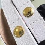  Louis Vuitton Wallet On Chain Ivy M29502 Monogram Empreinte Couture Leather Bag with Removable Gold Chain and Leather Strap