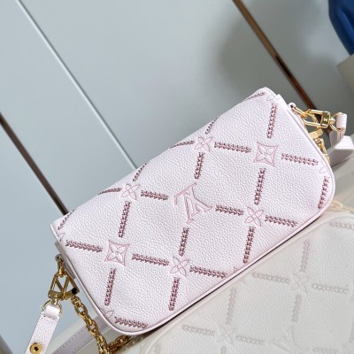 Louis Vuitton - Wallet On Chain Ivy M29502 Monogram Empreinte Couture Leather Bag