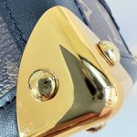Louis Vuitton Speedy Bandoulière 22 Out Of The Trunk Monogram Canvas Replica Handbag with S-Lock and Leather Trim