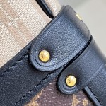 Louis Vuitton Speedy Bandoulière 22 Out Of The Trunk Monogram Canvas Replica Handbag with S-Lock and Leather Trim