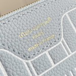 Louis Vuitton Neverfull Inside Out BB M28336 Reversible Leather Handbag with Heart Embroidery and Removable Zip Pouch