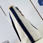  Louis Vuitton Escale M28503 Cotton Beach Tote Bag with Lifebuoy Name Tag, Exterior Pocket, and Exclusive Summer Accessories