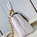 Louis Vuitton Nano Madeleine M29378 Monogram Empreinte leather handbag in Yellow and Purple